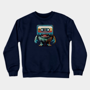 Cassette Monster 🎵 Retro 80s Nostalgia Crewneck Sweatshirt